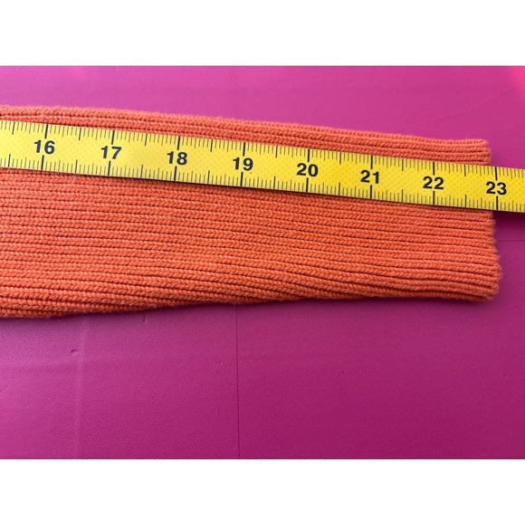 J.McLaughlin Womens Orange Quilted Silk Ribbed Knit Jacket Sz XS Old Money Chic - Picture 10 of 11